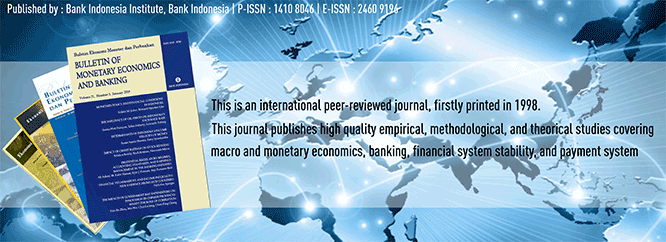 Bulletin of Monetary Economics and Banking